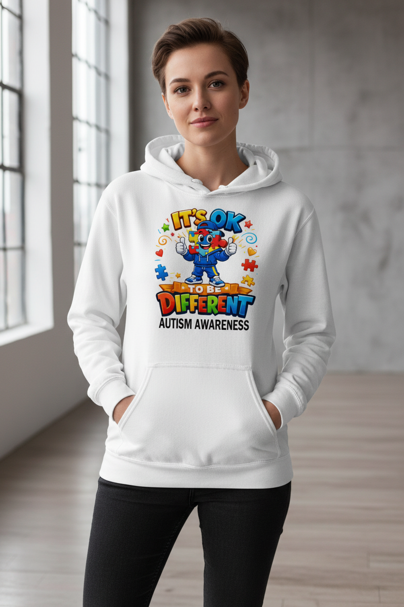 ITS OK TO BE DIFFERENT - Lifestyle Mockup