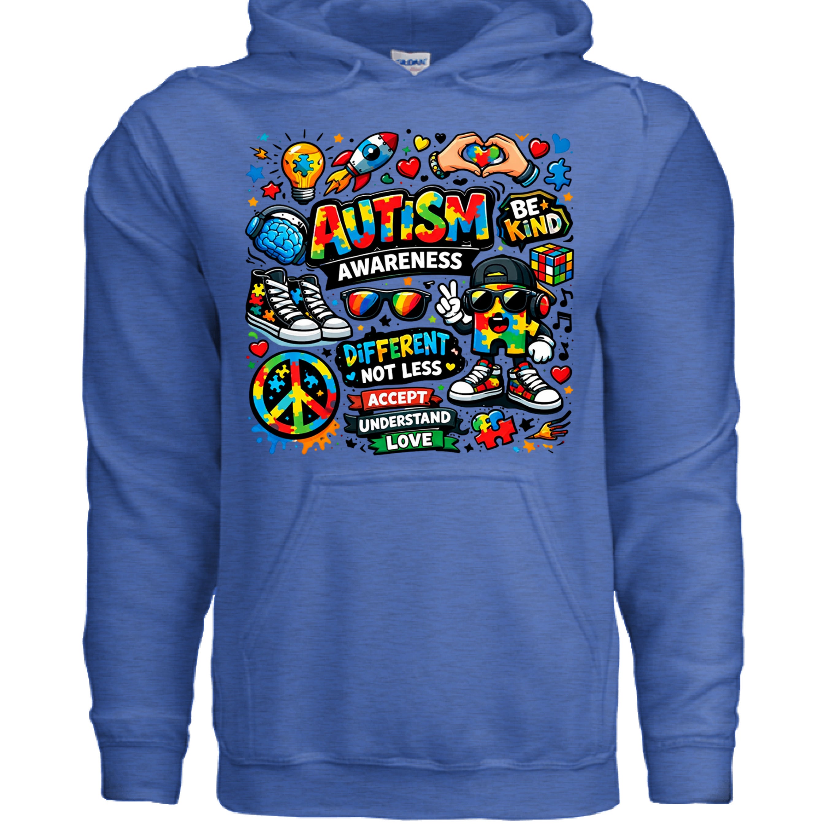 Heather Sport Royal - FRONT